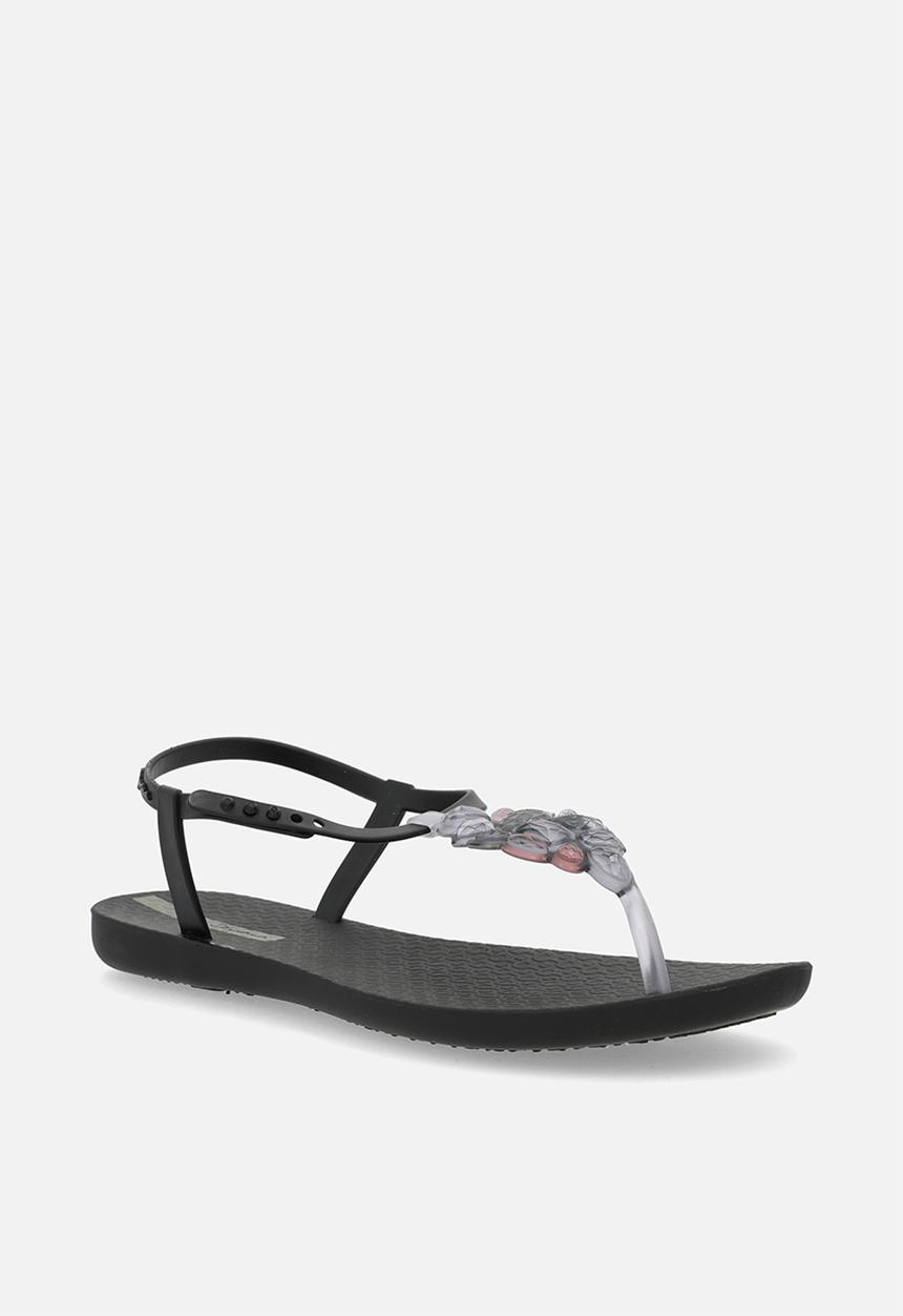 Ipanema - Class ruby stones thong - black