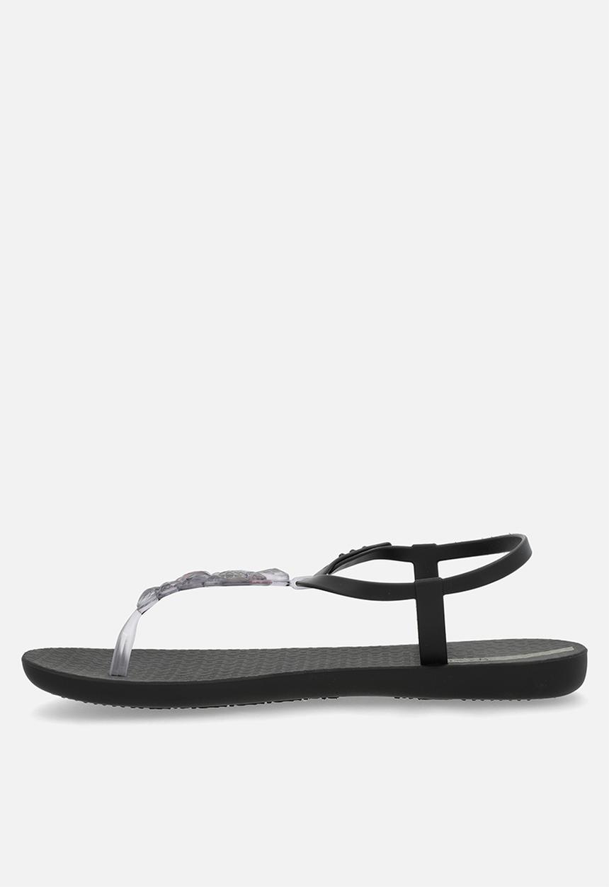 Ipanema - Class ruby stones thong - black