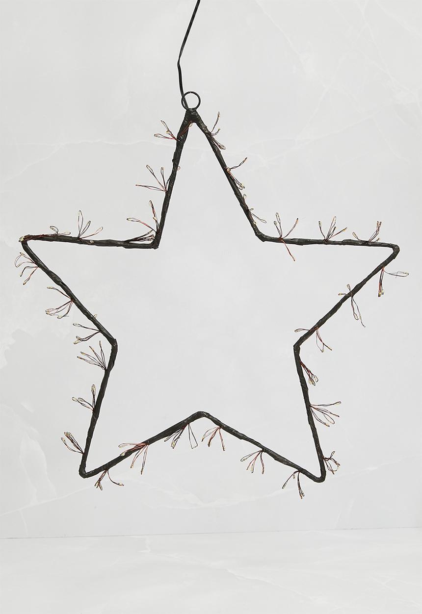 H&S - Star with Firework Effect - Brown