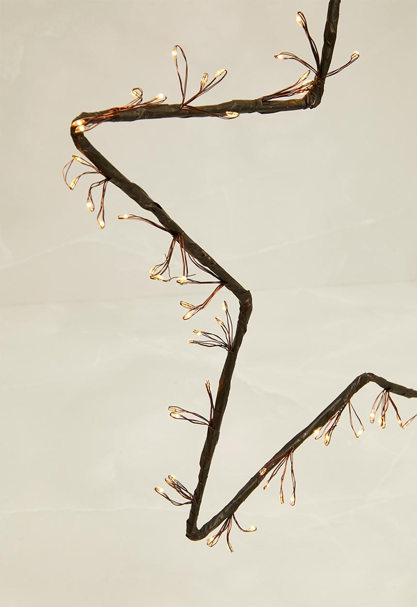 H&S - Star with Firework Effect - Brown
