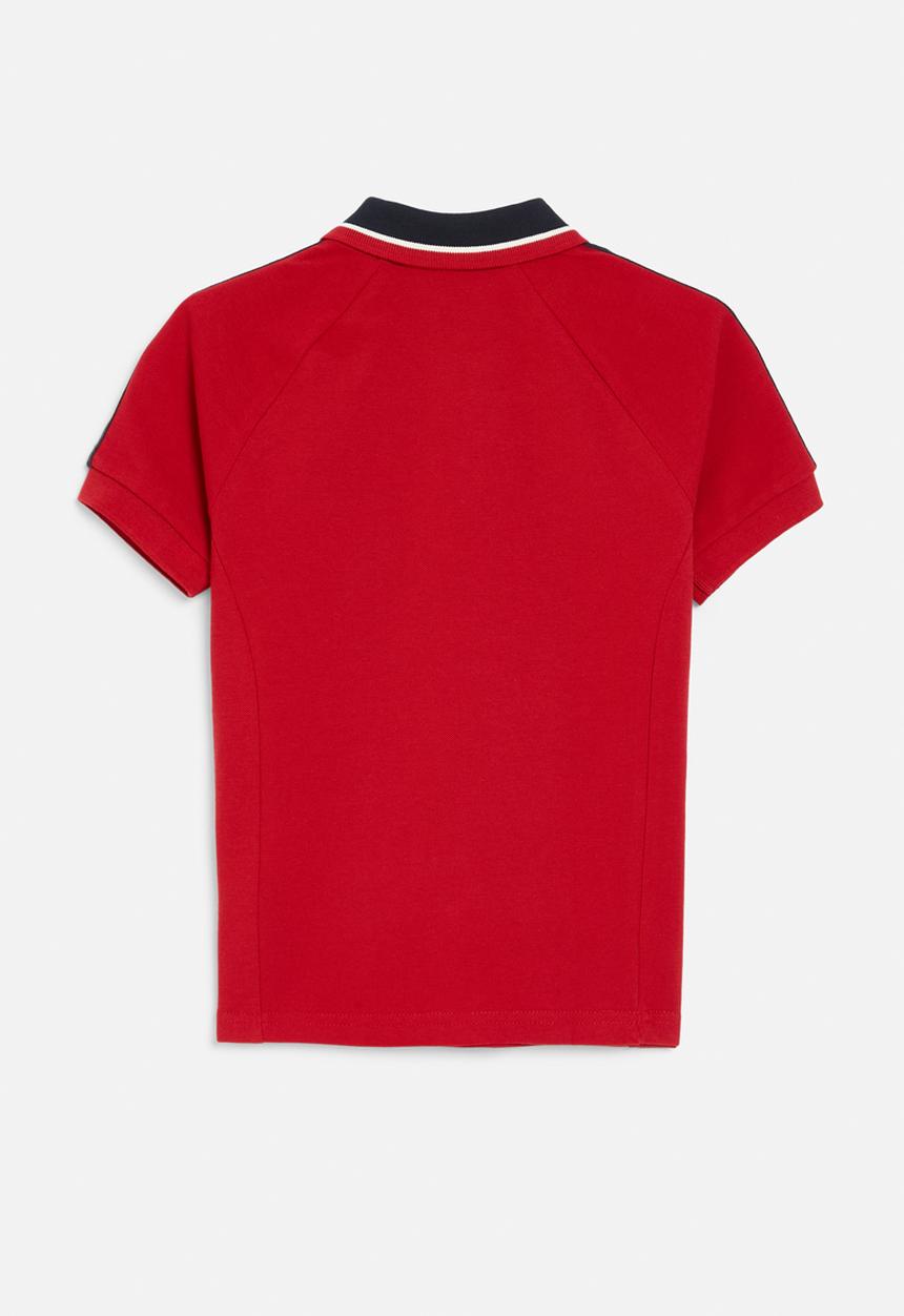POLO - Boys jackson raglan sleeve golfer - samba red