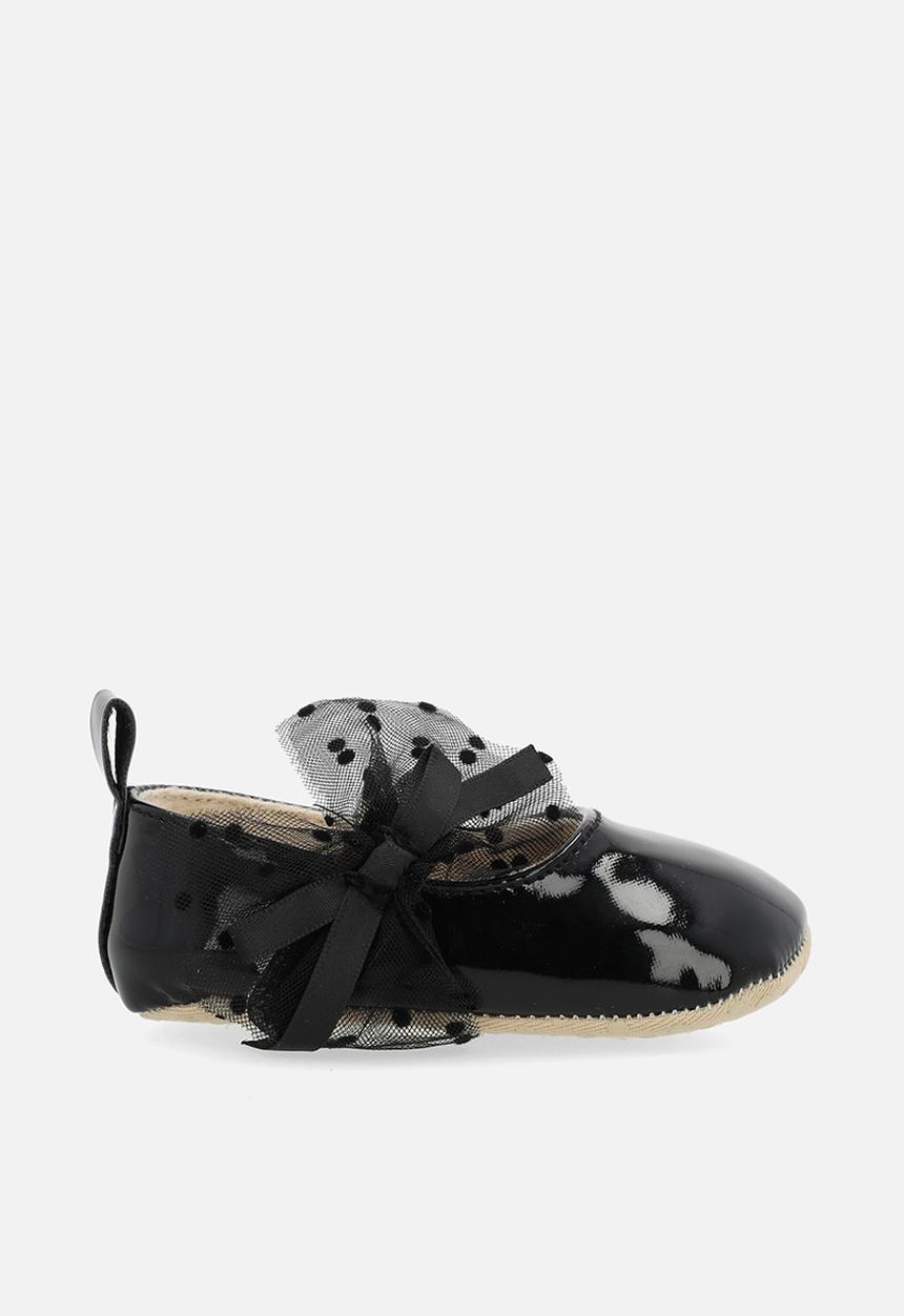 Pop Candy - Patent bow decor pumps - black