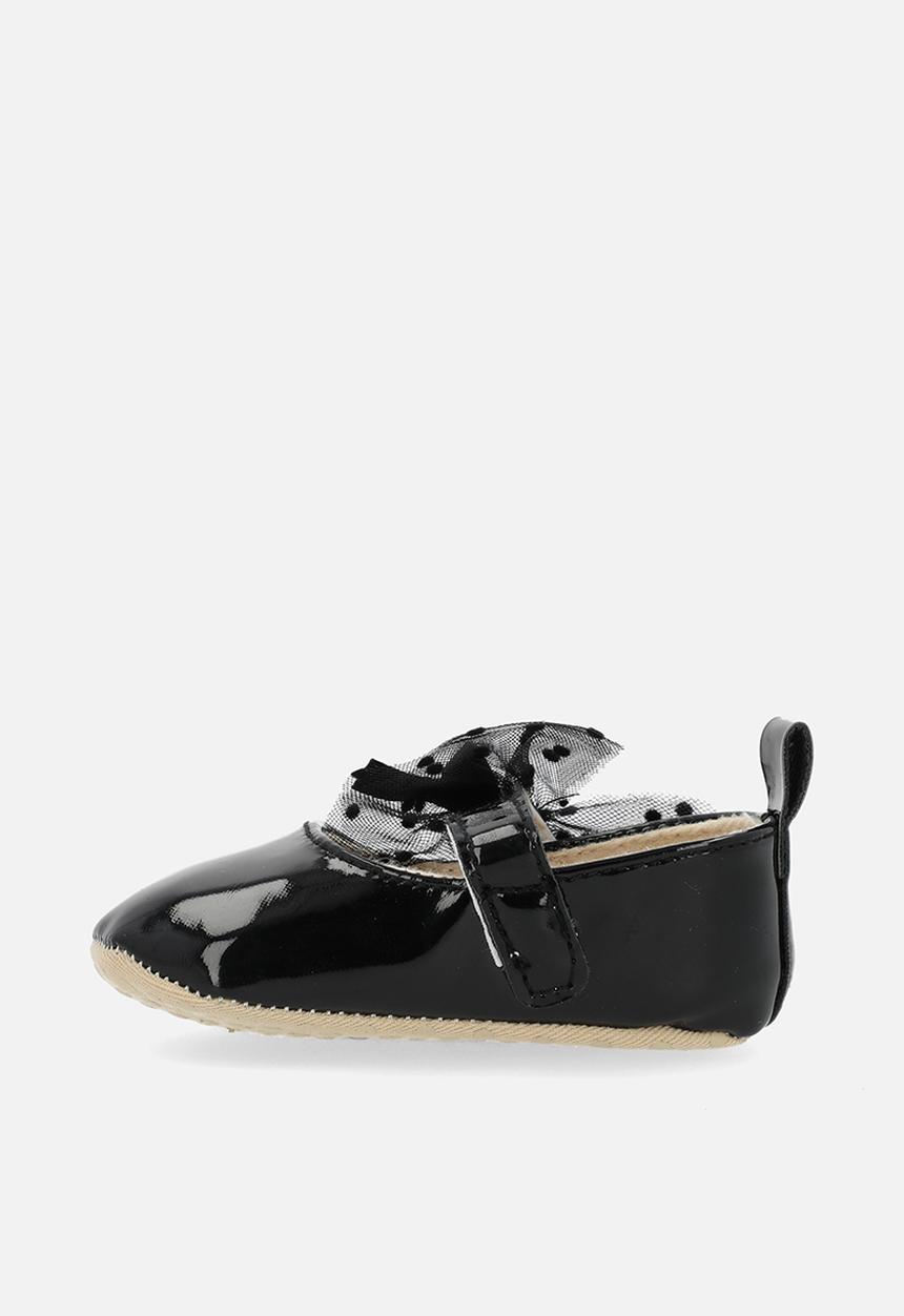 Pop Candy - Patent bow decor pumps - black