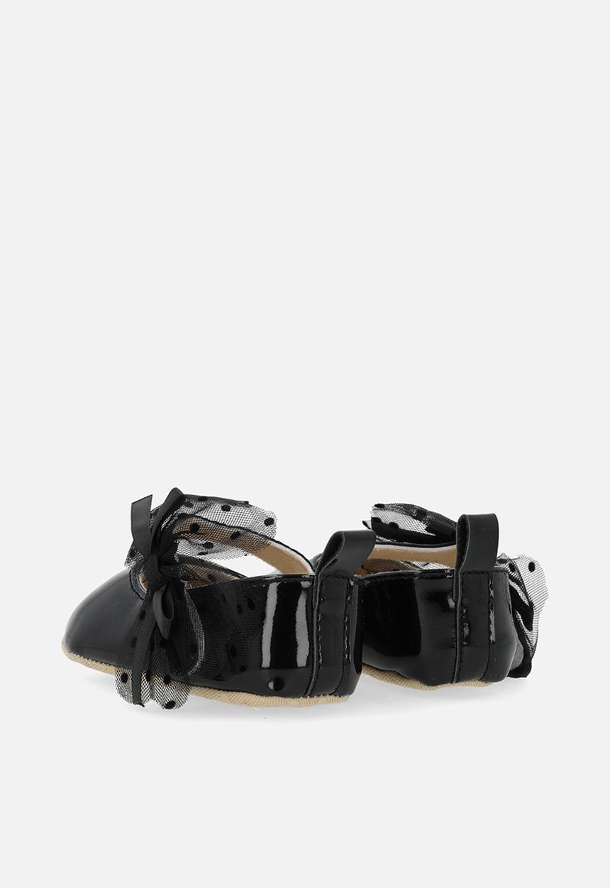 Pop Candy - Patent bow decor pumps - black