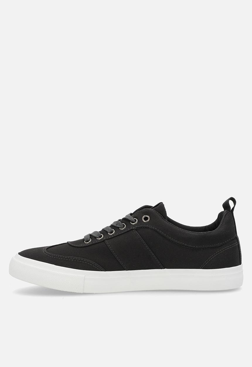 POLO - Side flash canvas sneaker - grey