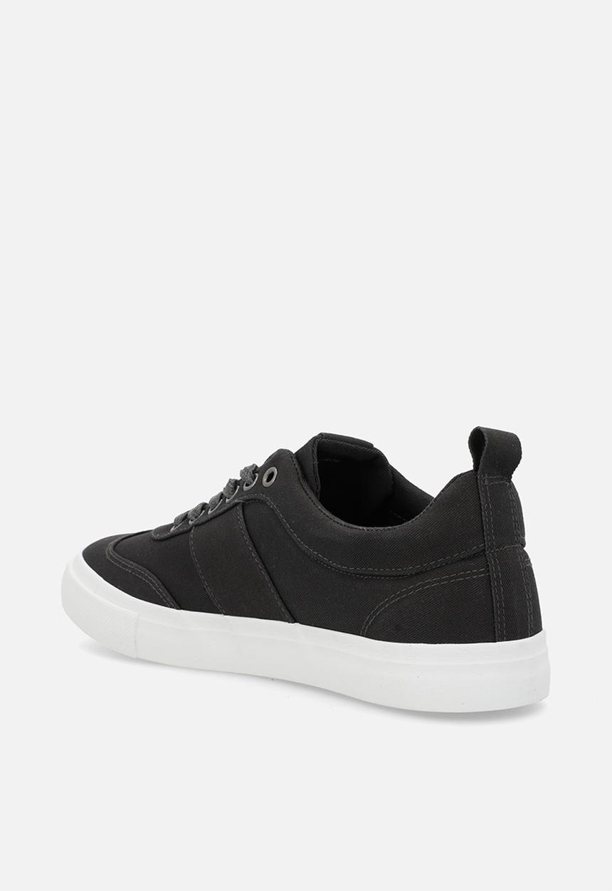POLO - Side flash canvas sneaker - grey