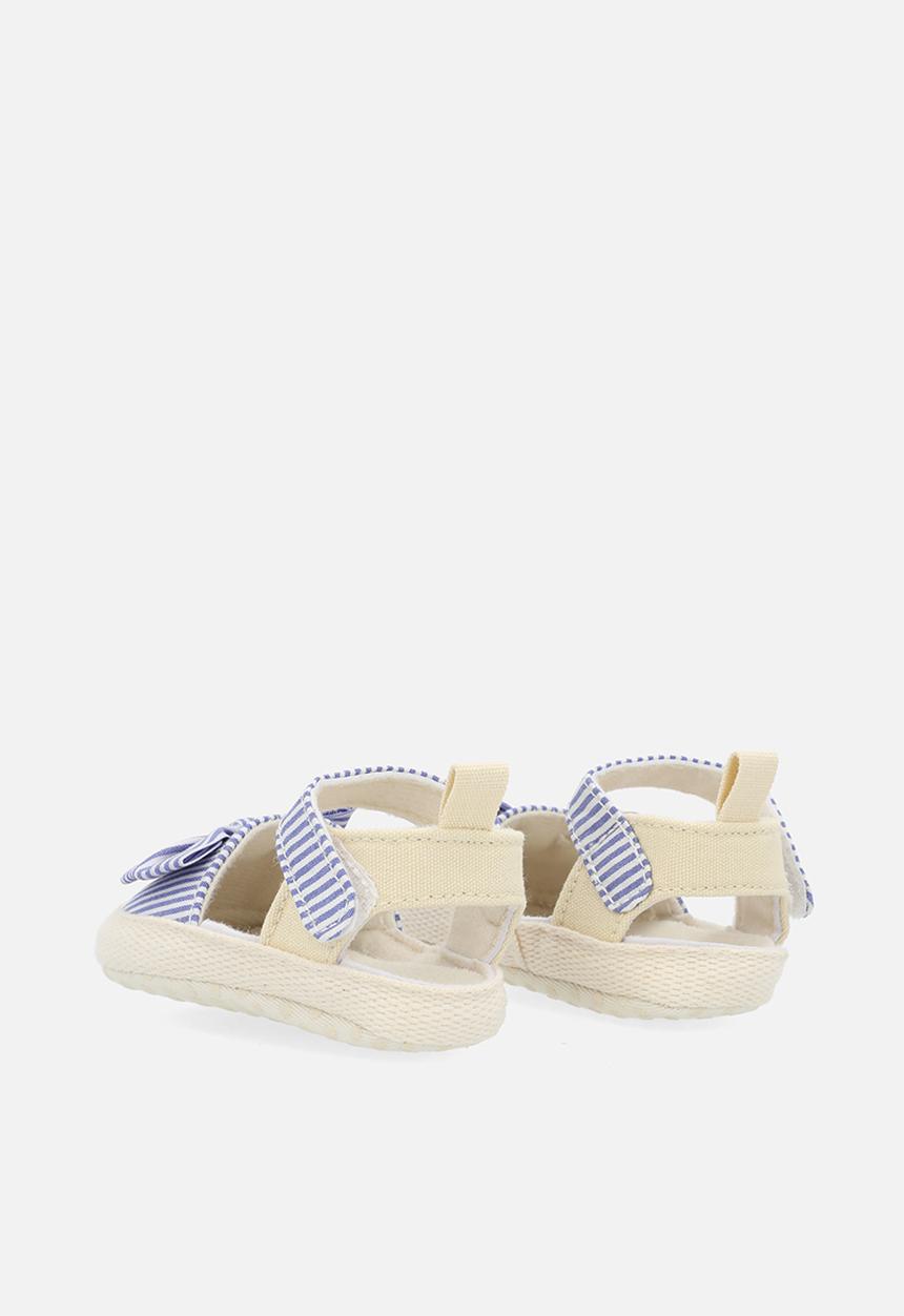 Pop Candy - Striped espadrilles - blue & white