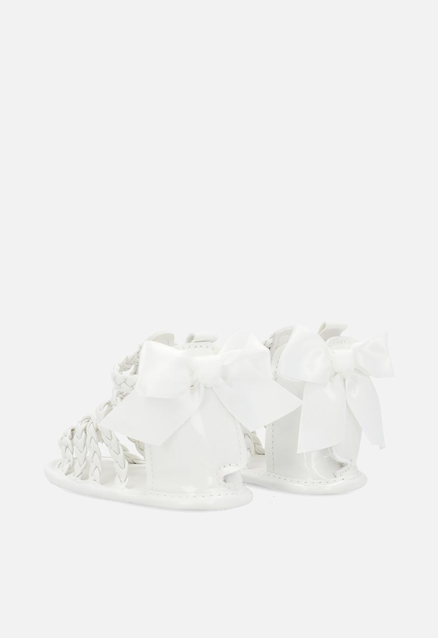 Pop Candy - Gladiator sandals-white