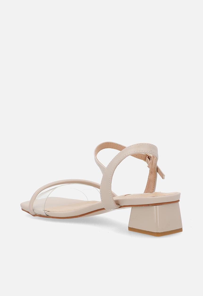 Plum - Anzel block heel - neutral