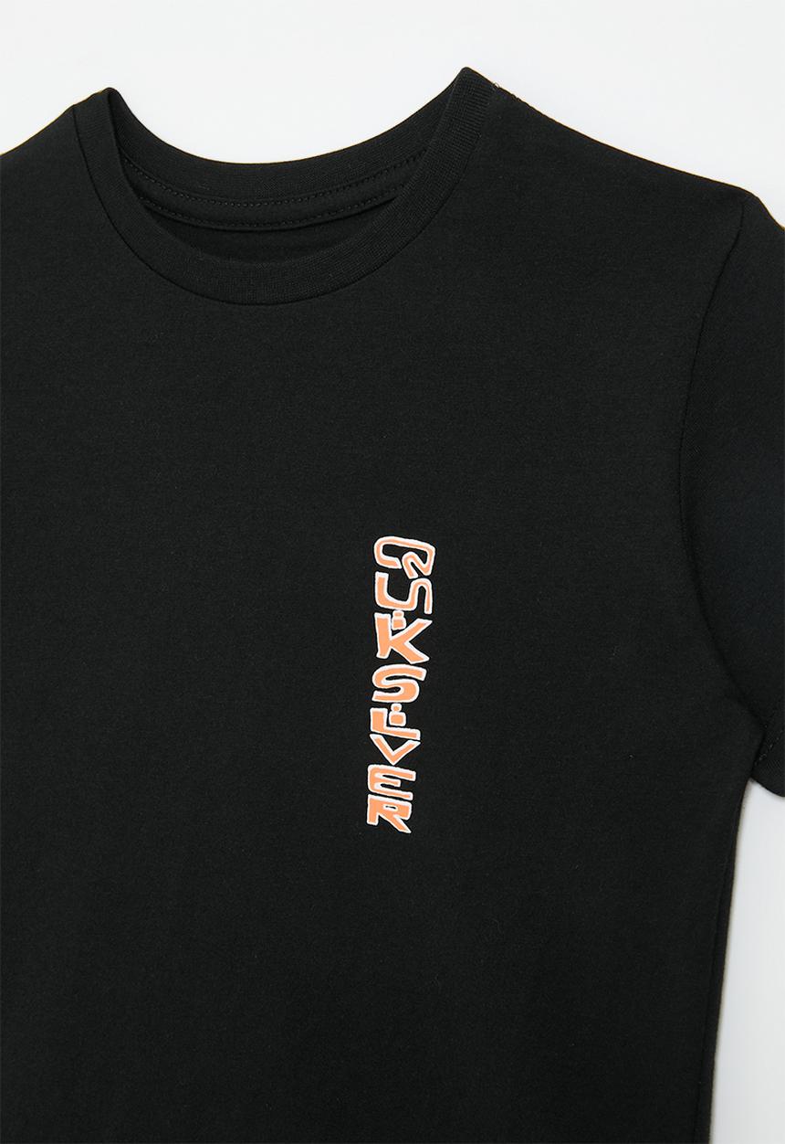 Quiksilver - Warped ss boys - black