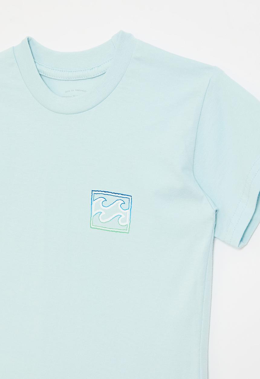Billabong  - Crayon wave short sleeve - coastal