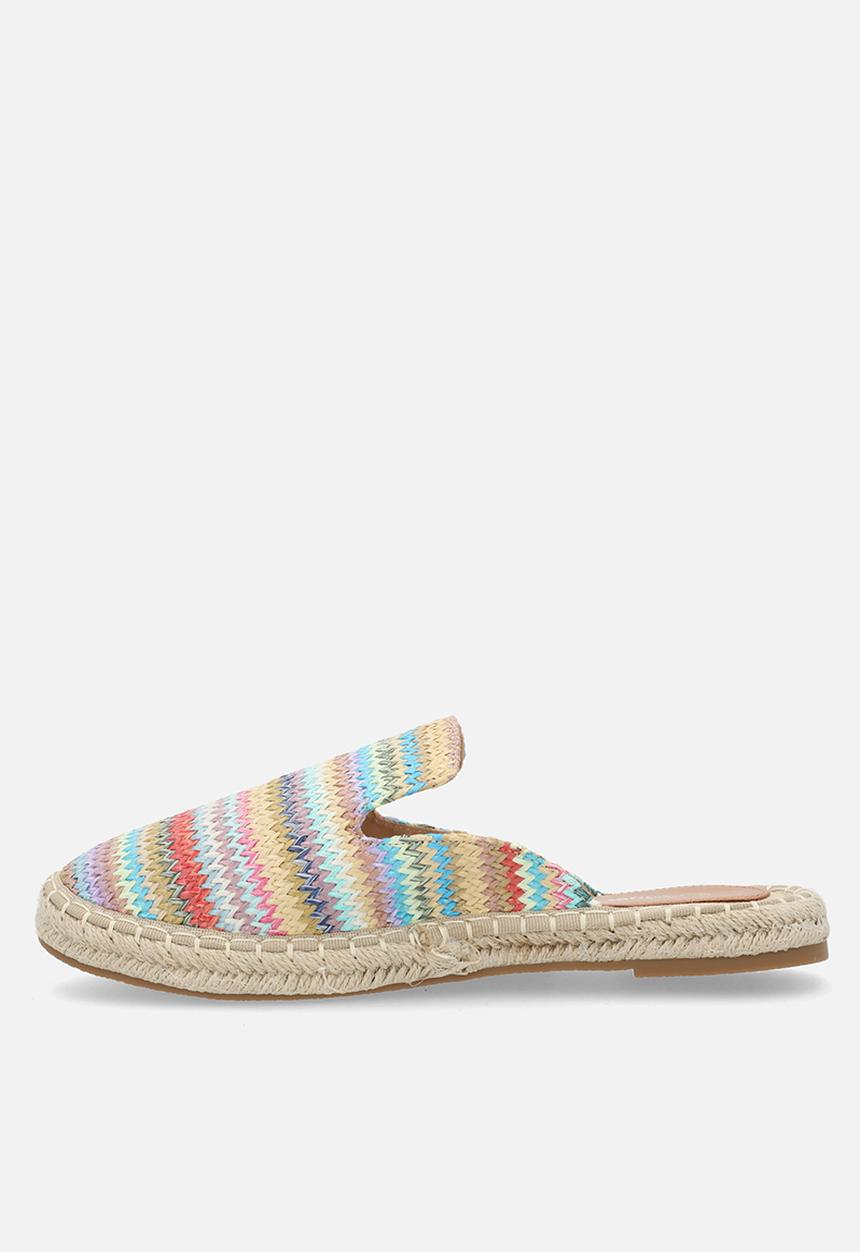 Plum - Sherrise espadrille flat - multi