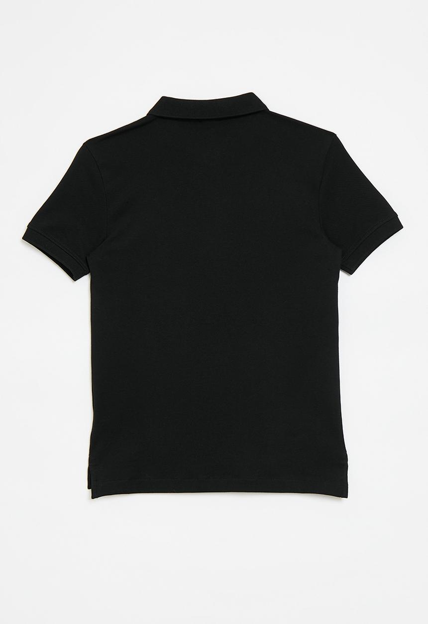 POLO - Boys austin short sleeve golfer - black2