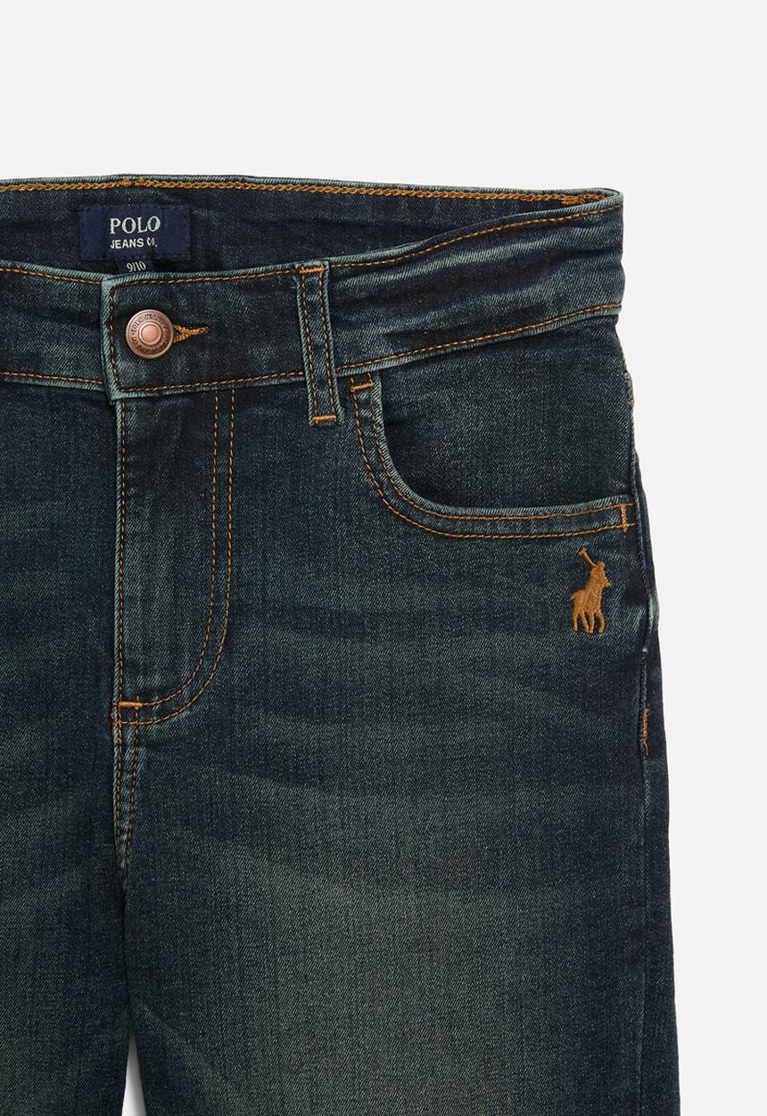 POLO - Boys denzel denim short - dark wash