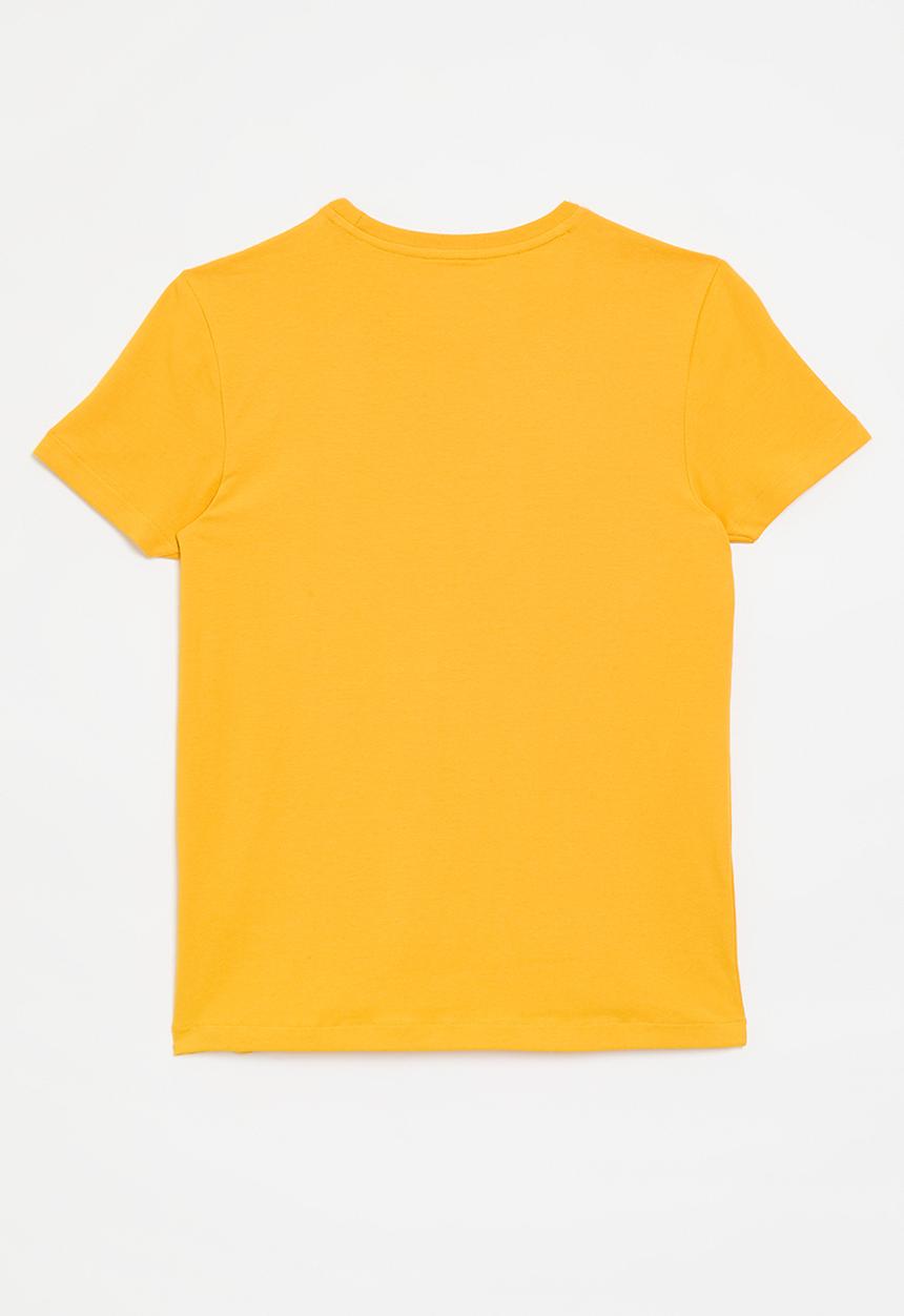 POLO - Girls kelly short sleeve tee - saffron yellow