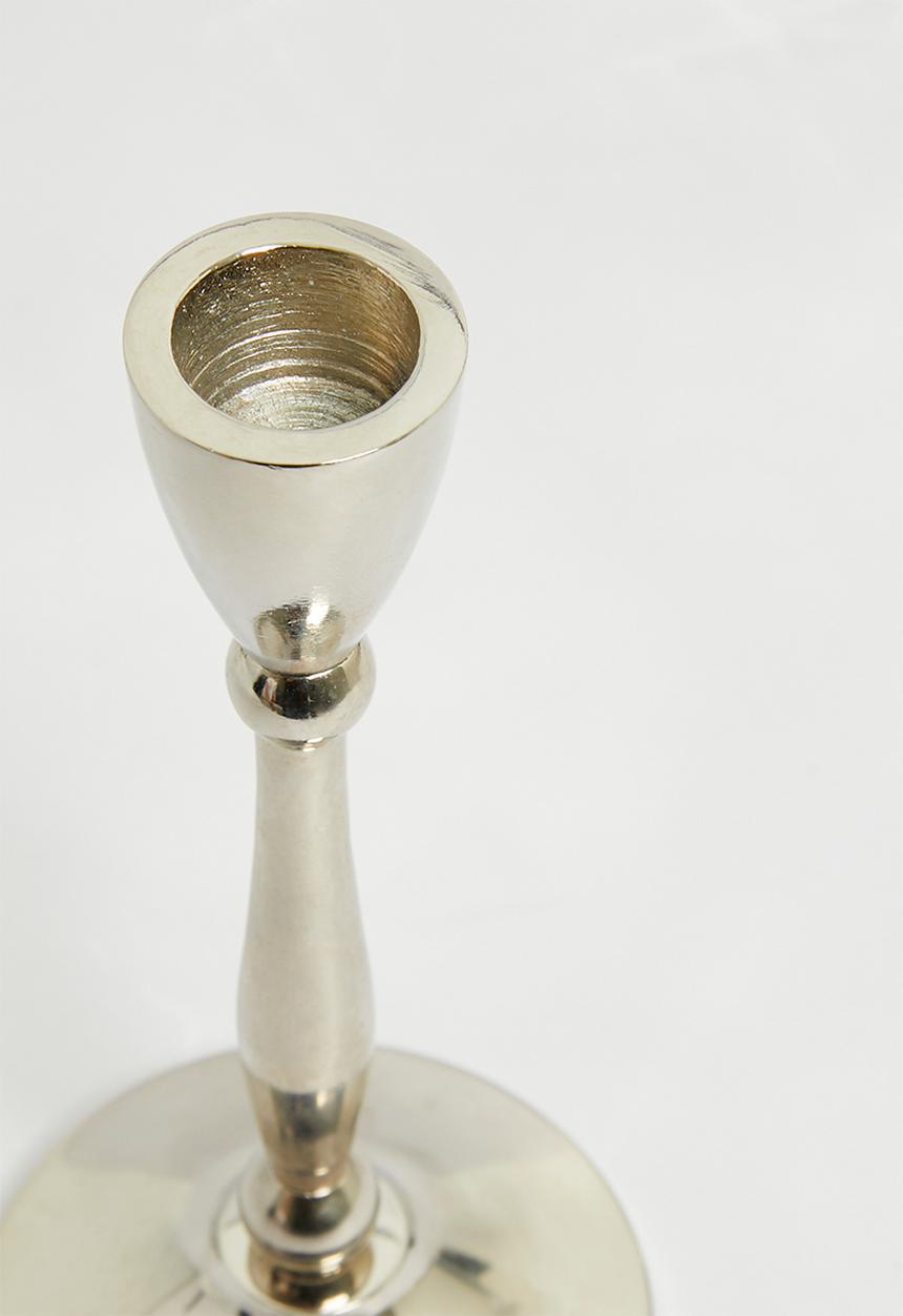 H&S - Candle holder - silver