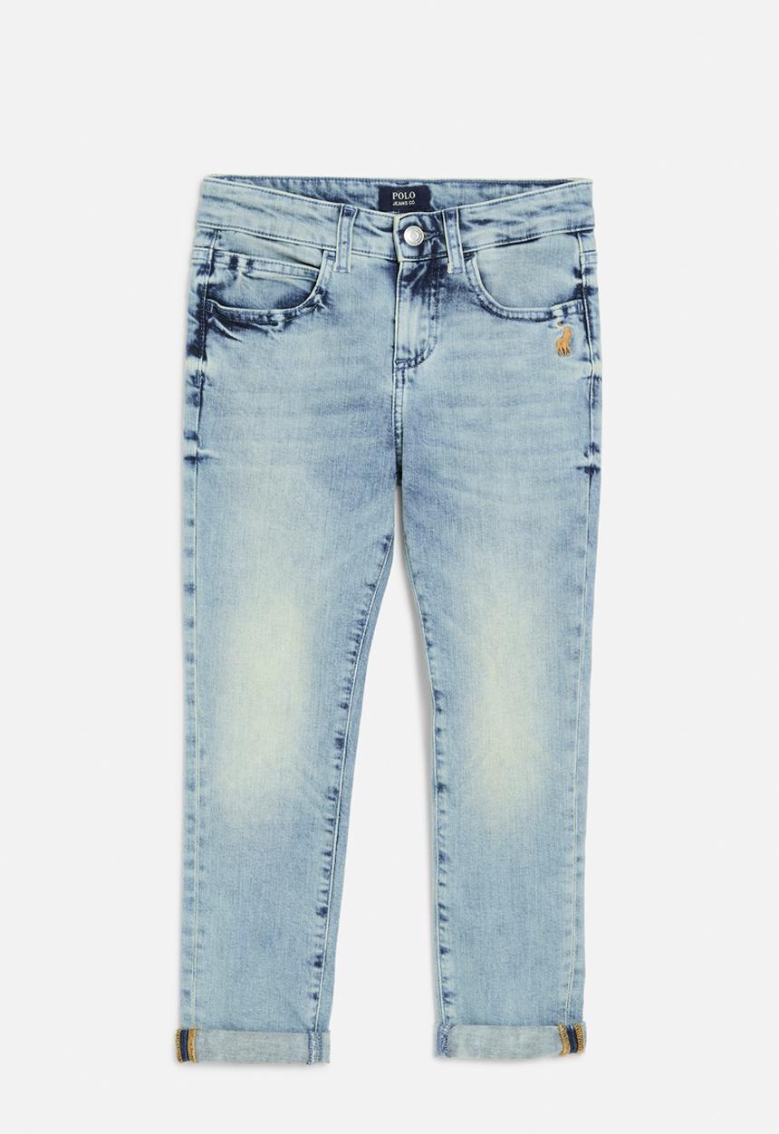 POLO - Boys malcolm slim fit jean - stone wash