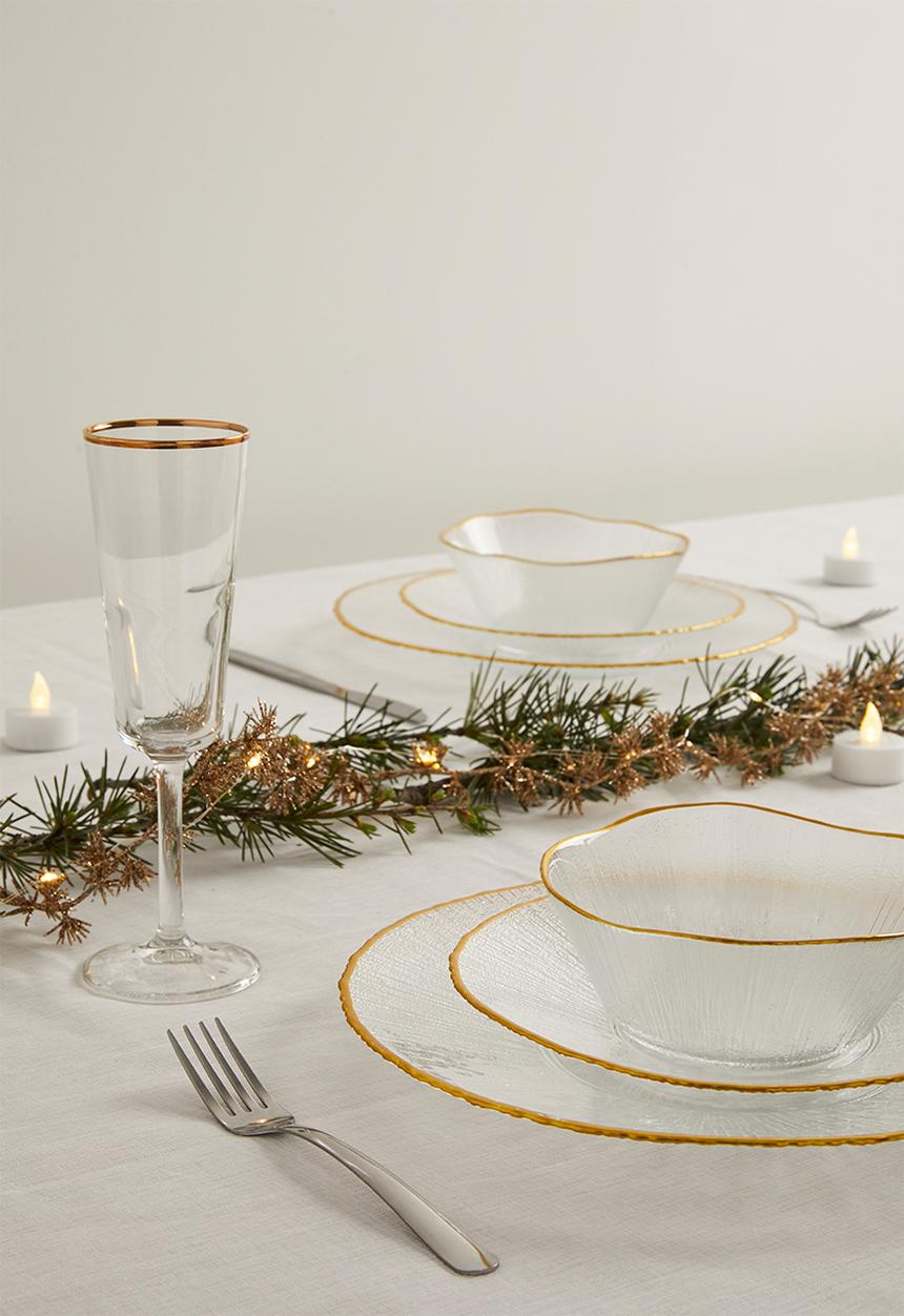 Excellent Houseware - Festive bowl set of 2