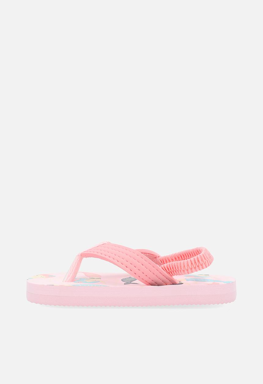 Pop Candy - Printed thong sandals - pink