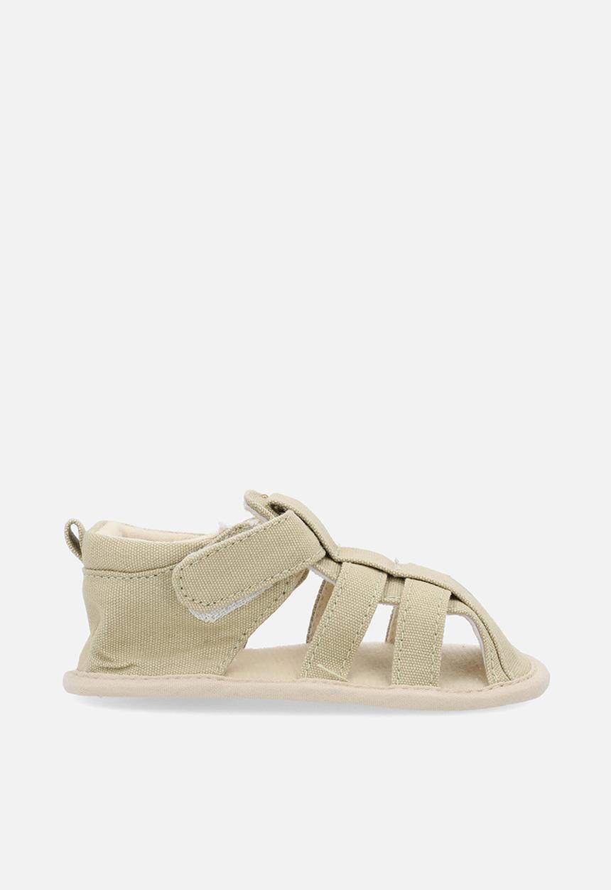Pop Candy - Caged sandals-beige