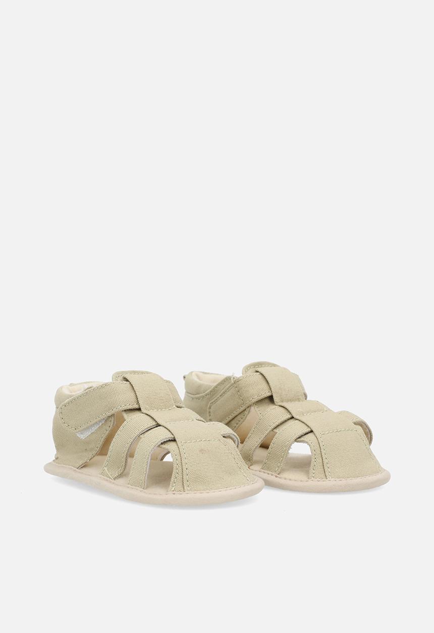 Pop Candy - Caged sandals-beige