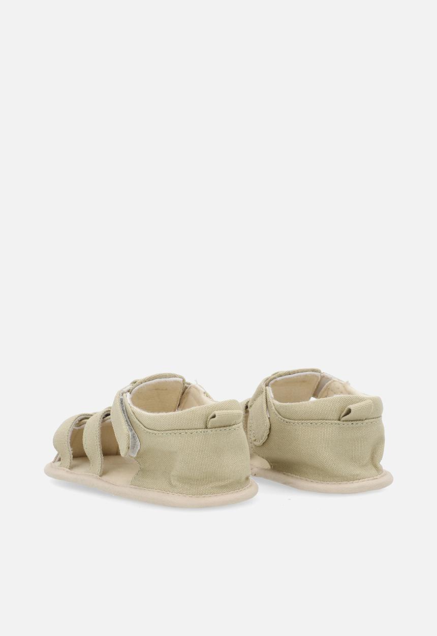 Pop Candy - Caged sandals-beige