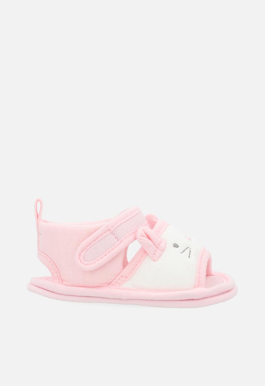 Pop Candy - Contrast sandals-pink & white