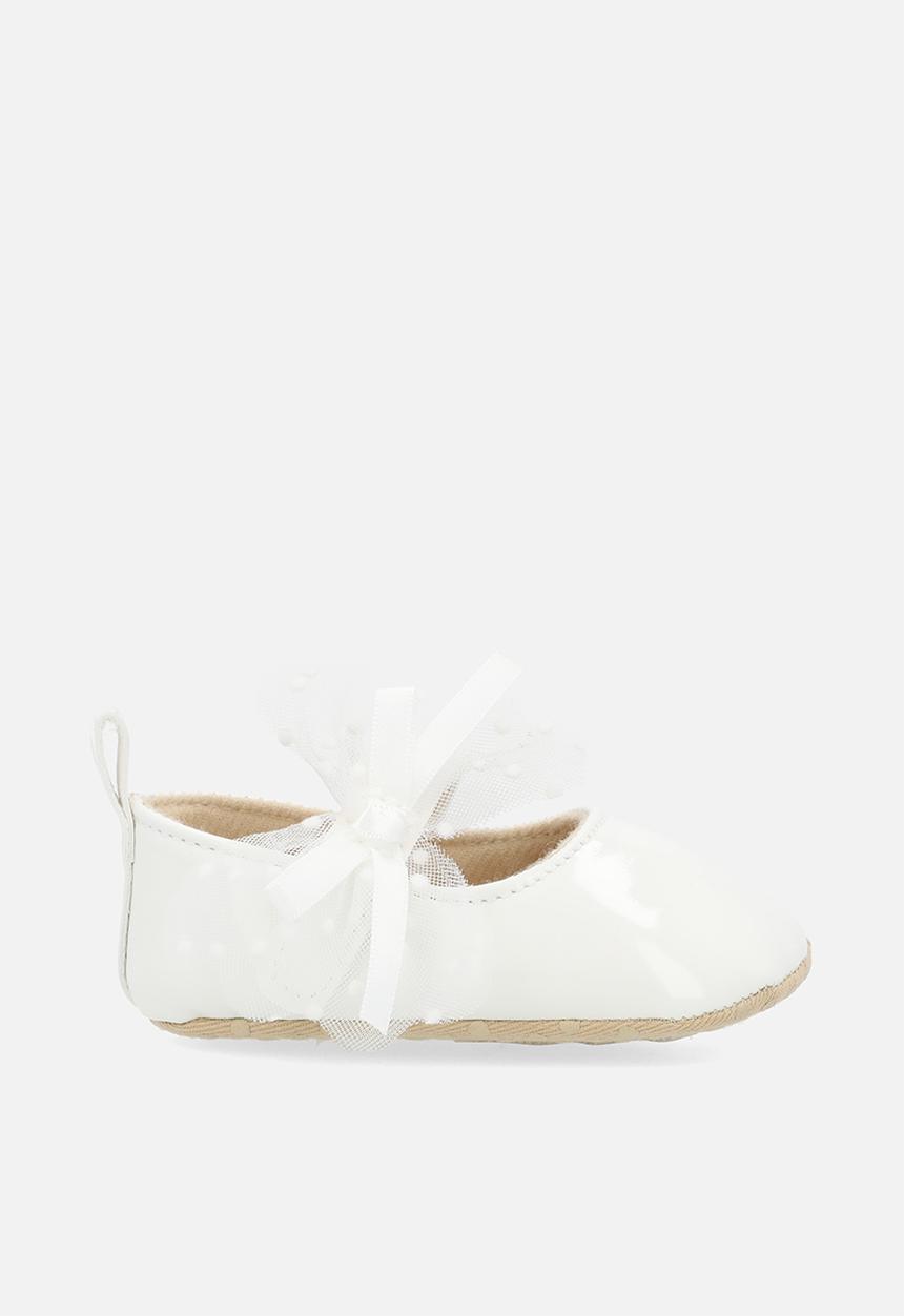 Pop Candy - Bow decor pumps - white