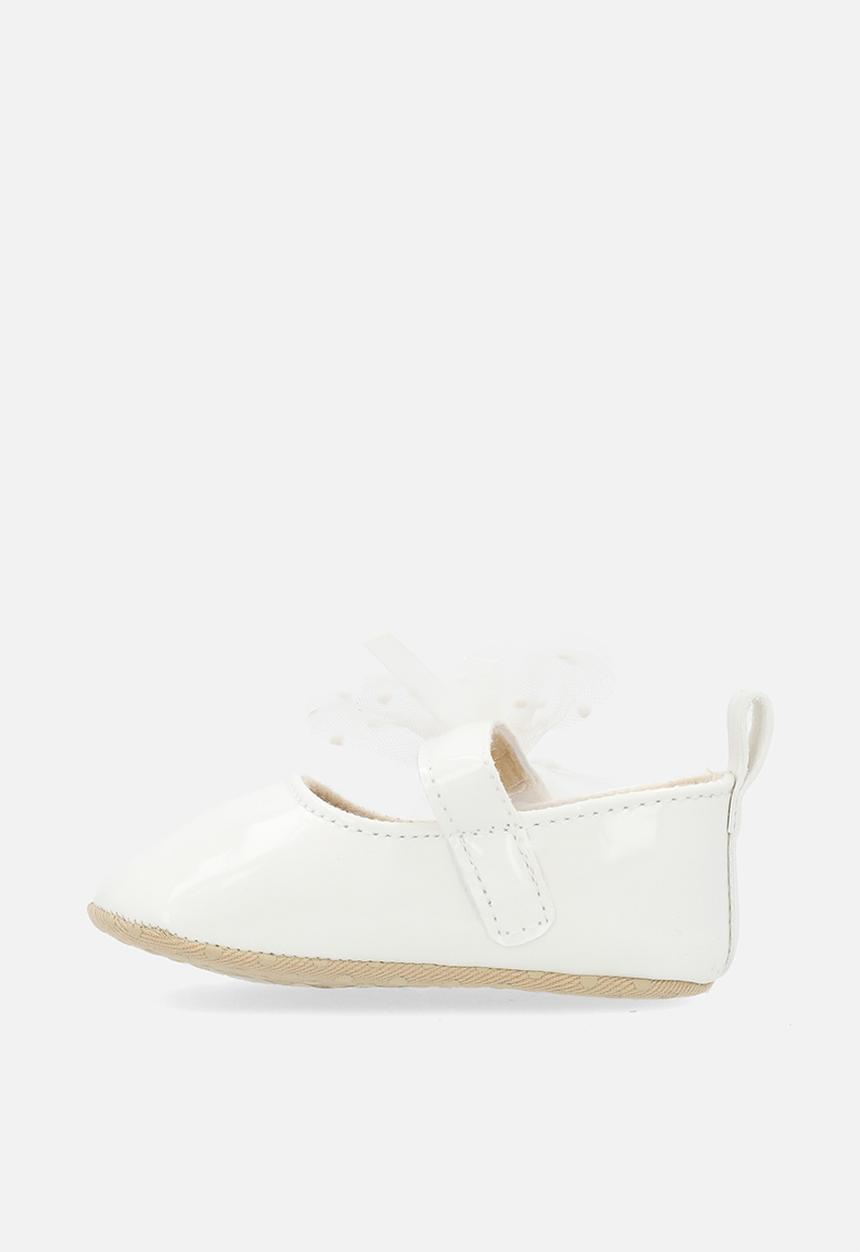 Pop Candy - Bow decor pumps - white