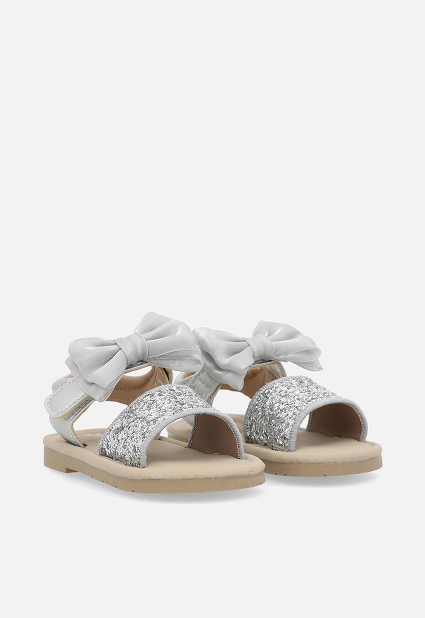 Pop Candy - Glitter sandal - silver
