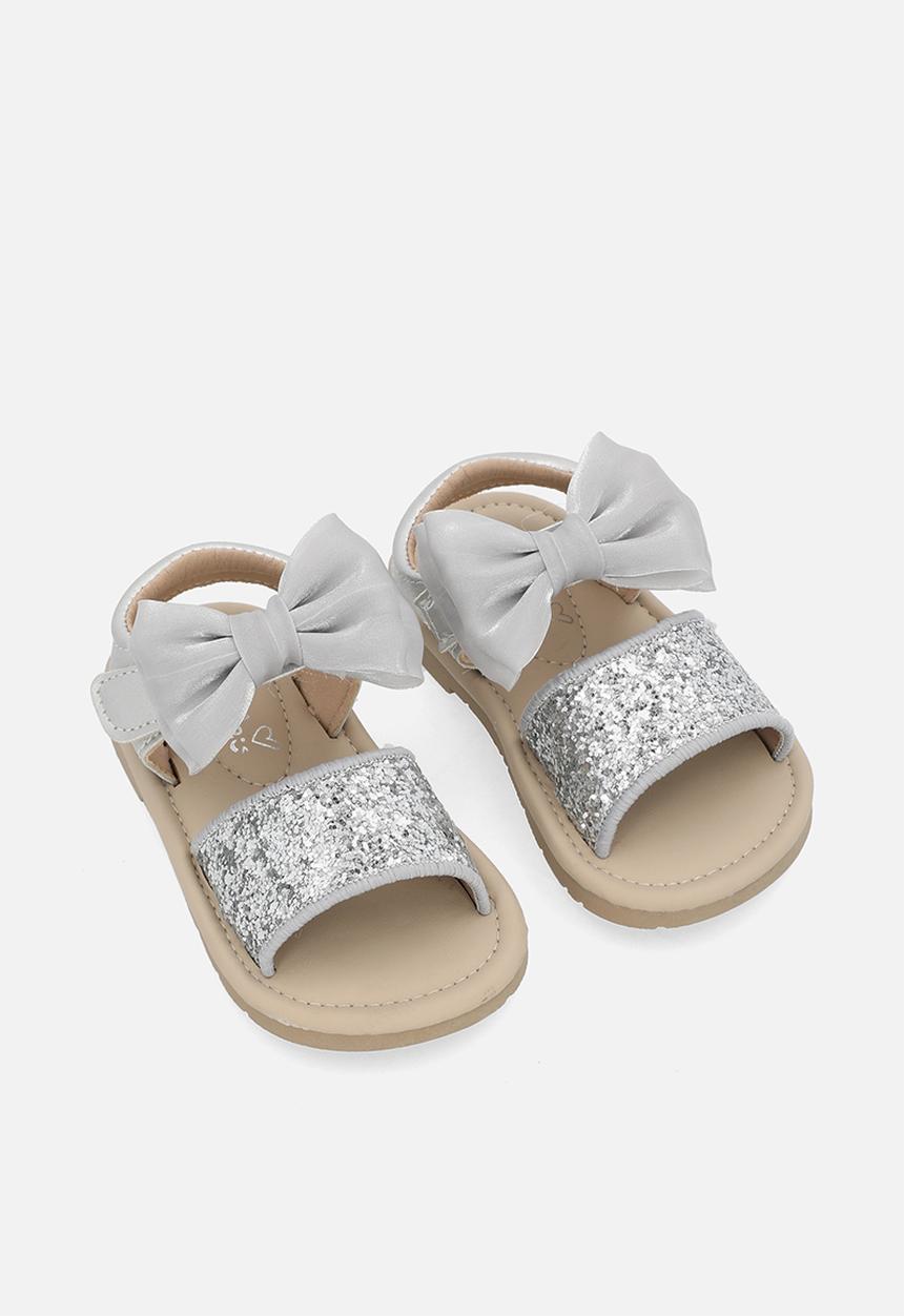 Pop Candy - Glitter sandal - silver