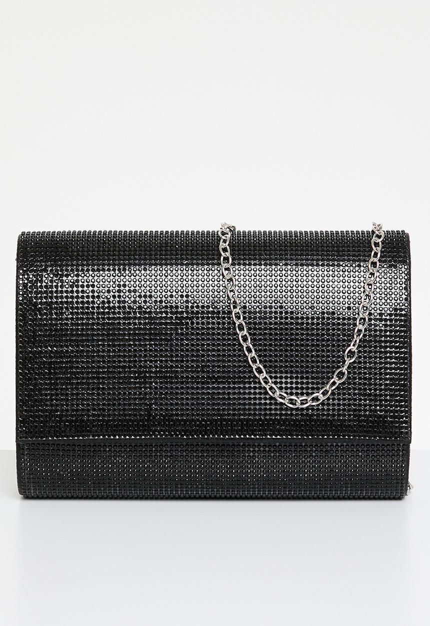 MILLA - Oasis opulence clutch bag-black