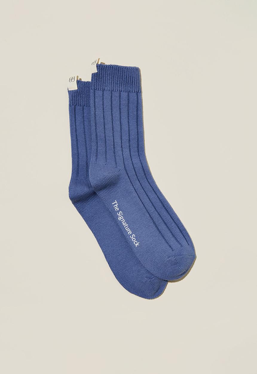 Rubi - The Signature Crew Sock - Elemental Blue