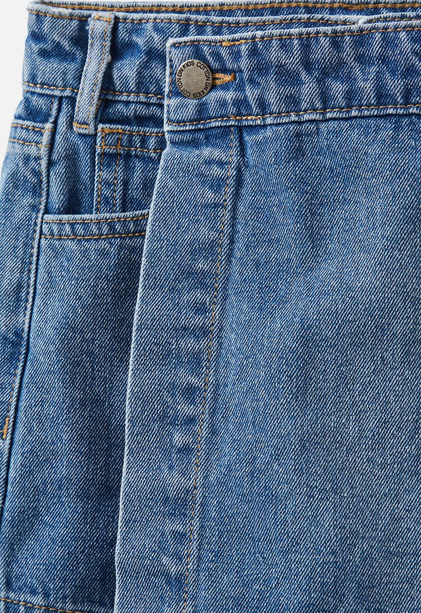 Cotton On - Audrey skort - vintage mid wash