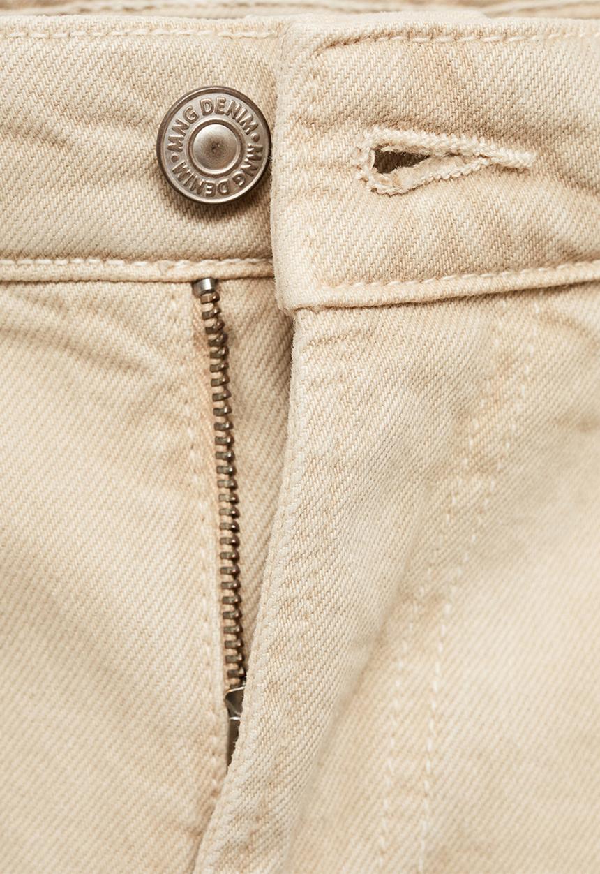 MANGO - Jeans benc - Beige