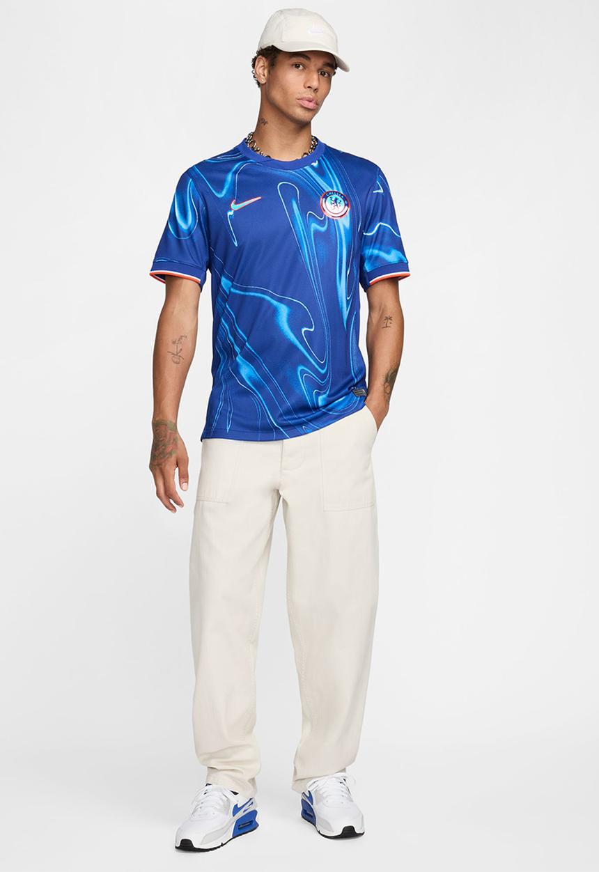 Cfc m nk df jsy ss stad hm - rush blue/team orange/white