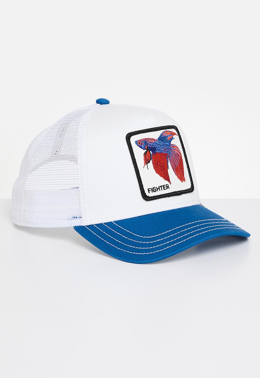 Goorin Bros. - Goorin v2 fighter trucker s24 - white & blue
