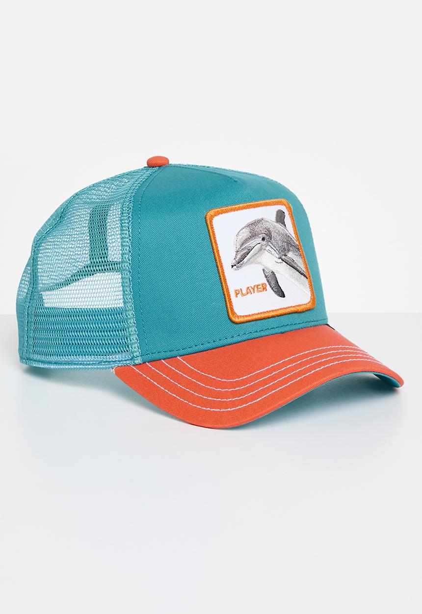 Goorin Bros. - Goorin dolphin fan trucker s24 - turquoise & orange