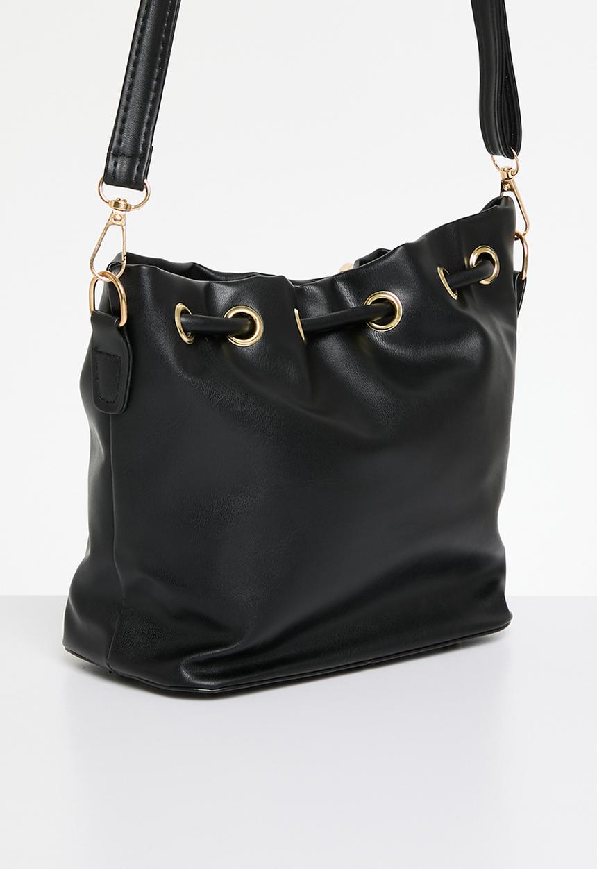 Superbalist - Tessa bucket bag - black
