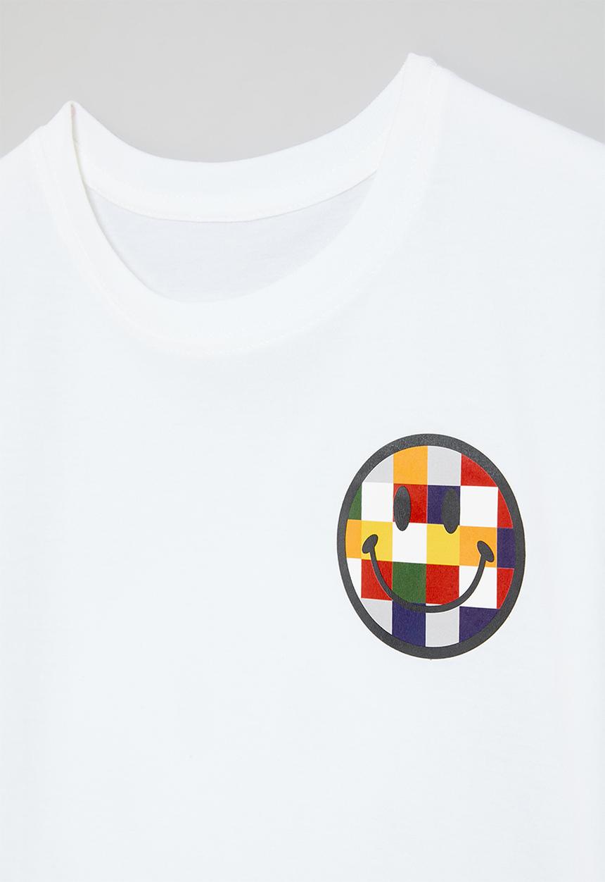 Pop Candy - Smiley print tee - multi