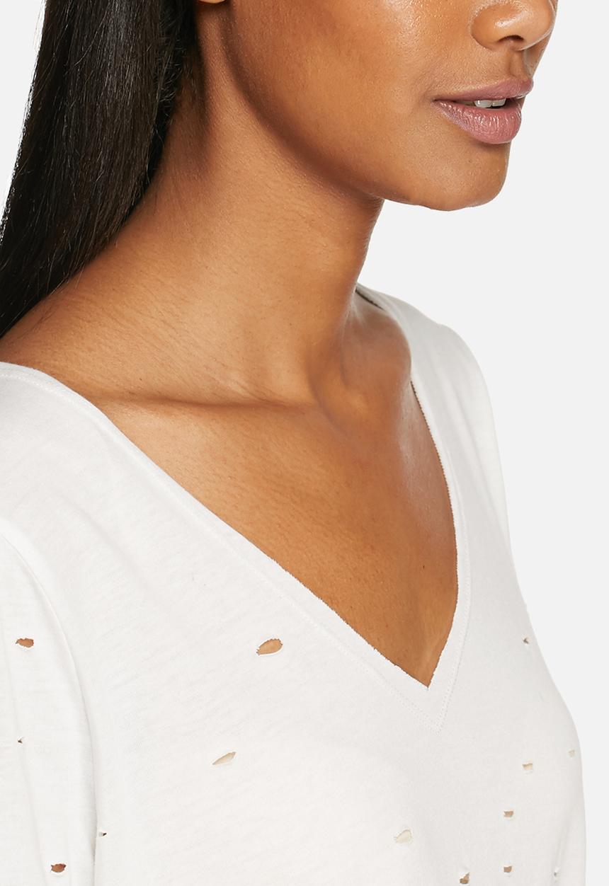 Vero Moda - Tracy Bite V-neck tee