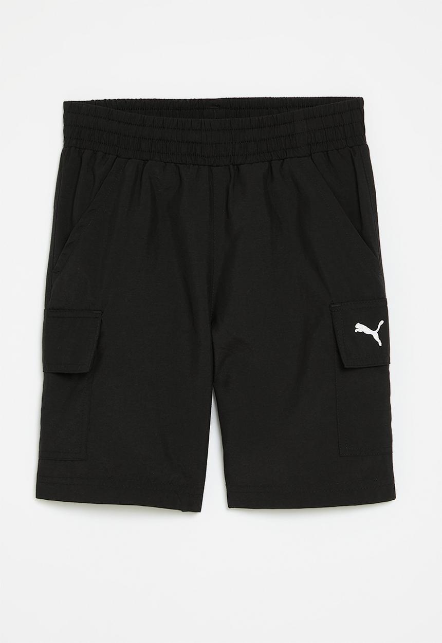 PUMA - Ess woven cargo shorts b - puma black