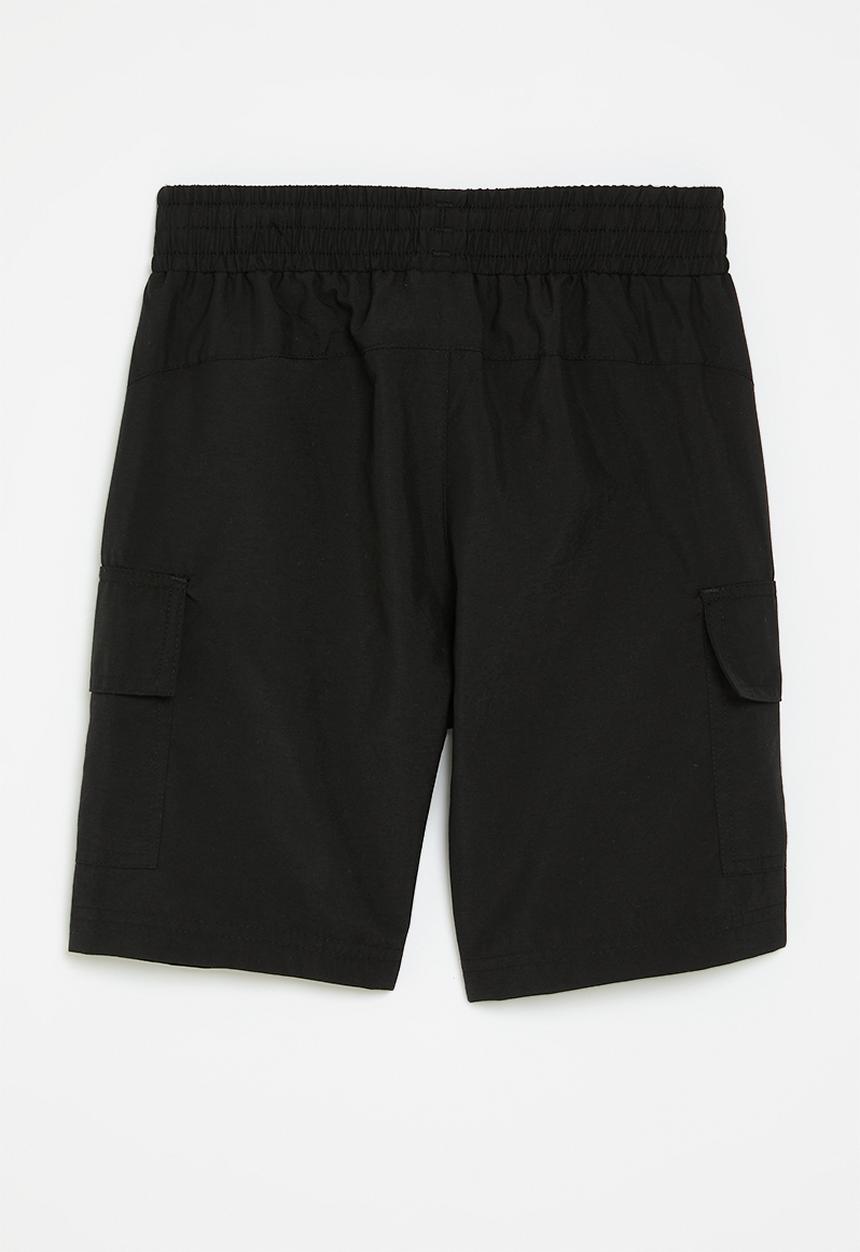 PUMA - Ess woven cargo shorts b - puma black