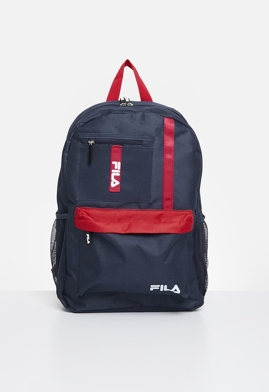 FILA - Brett Backpack - Fila Blue & Fila Red