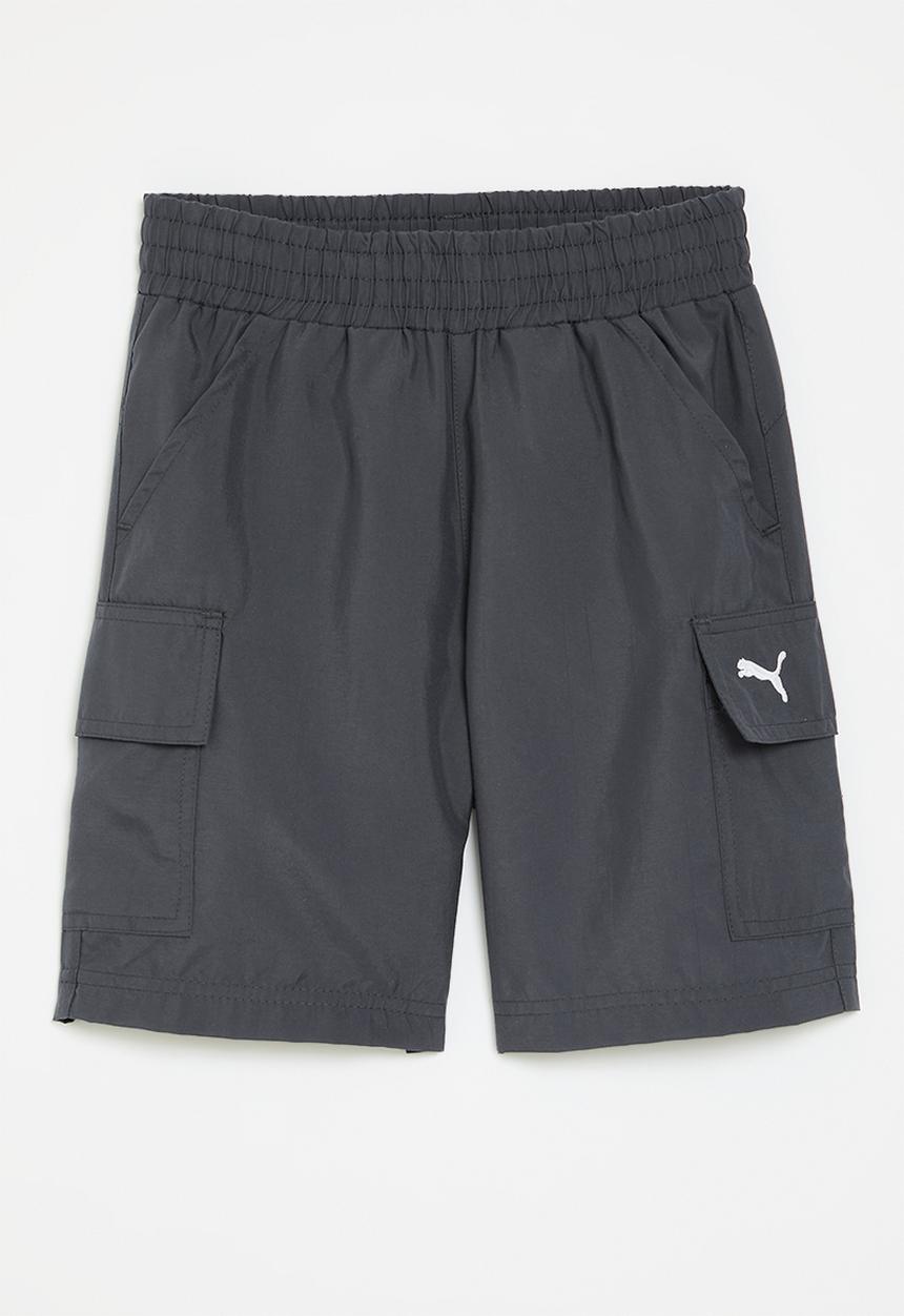 PUMA - Ess woven cargo shorts b - galactic gray