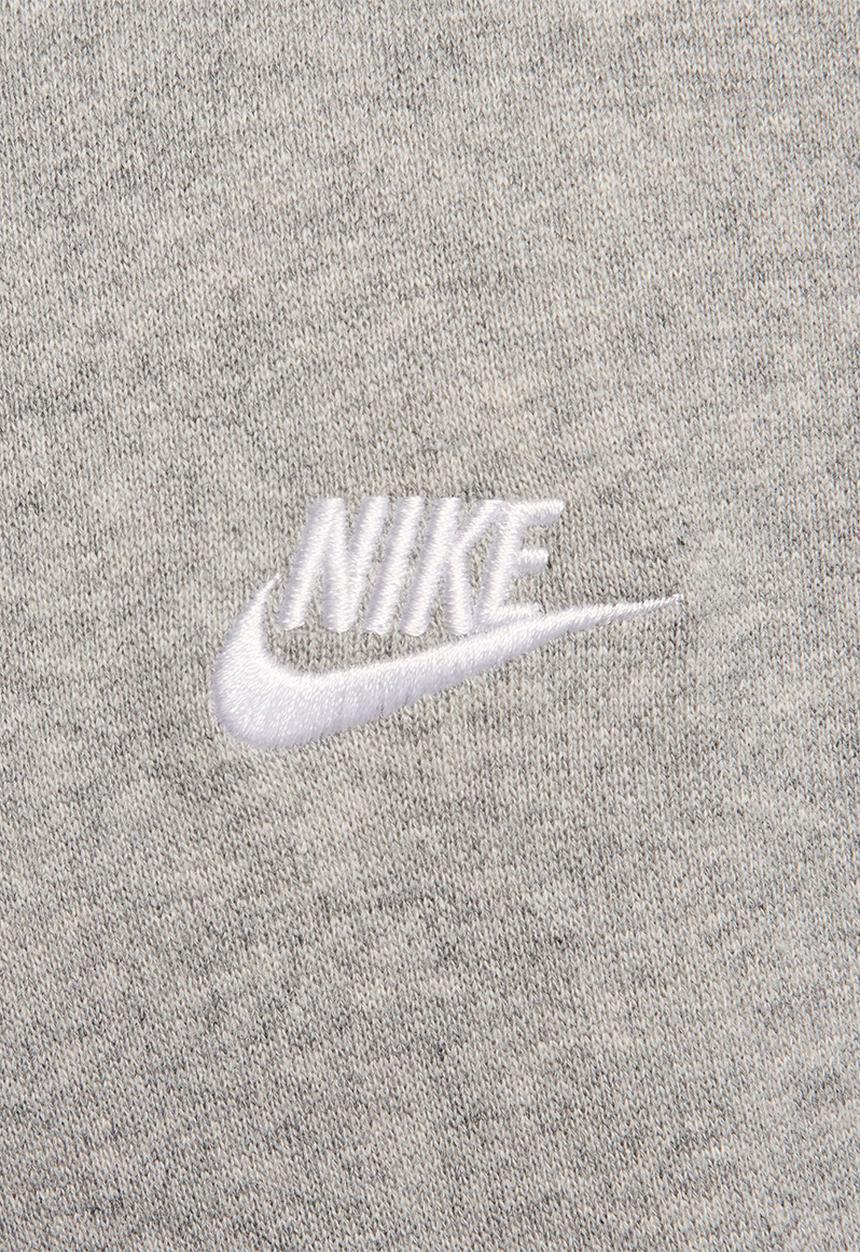 Nike - Club Fleece Oversized French Terry Pullover Hoodie - D Gr H/White
