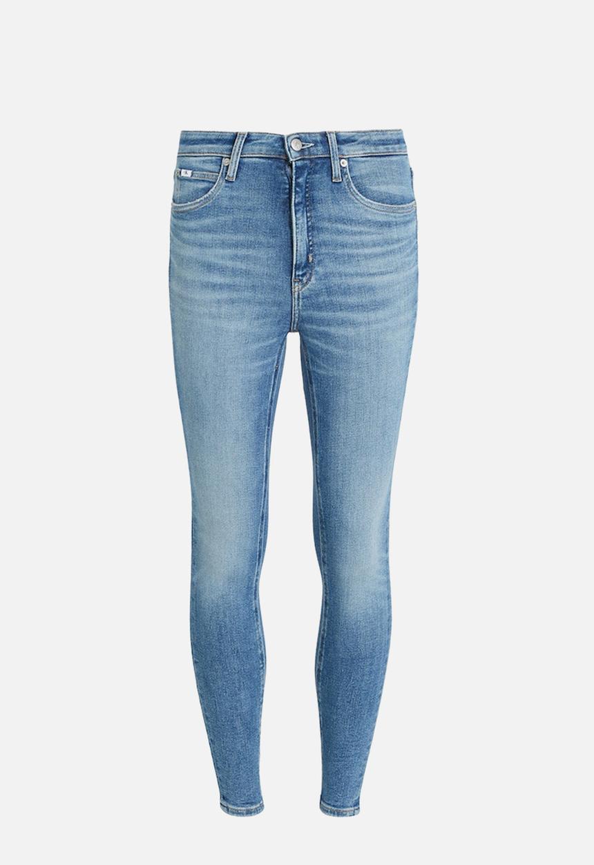 Calvin Klein - High rise super skinny ankle - denim light