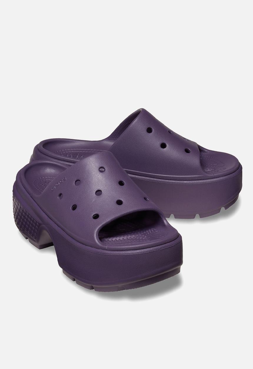 Crocs - Stomp slide - dark iris