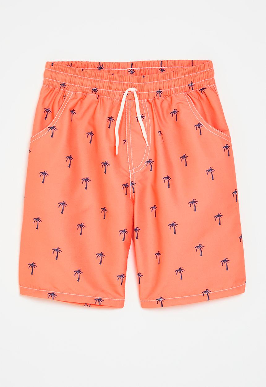 Pop Candy - Printed board shorts-orange