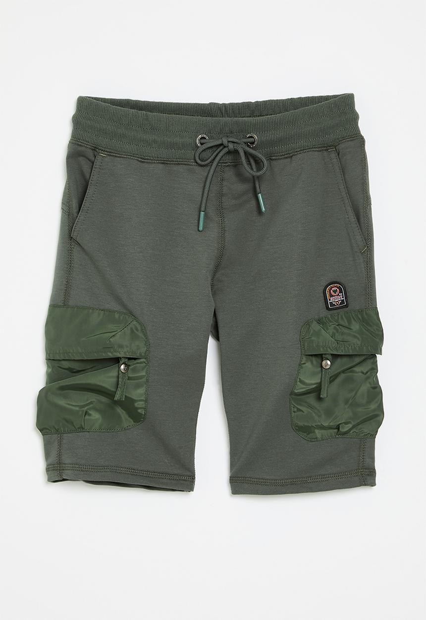 SOVIET - Boys fashion track short - ivy